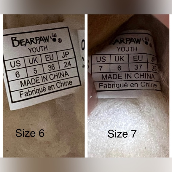 NEW BEARPAW Girls Kory Low Top Moccasin Boots || - Picture 15 of 15